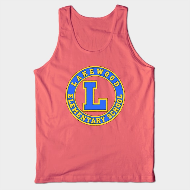 Lakewood Elementary (front & back) Tank Top by tolonbrown